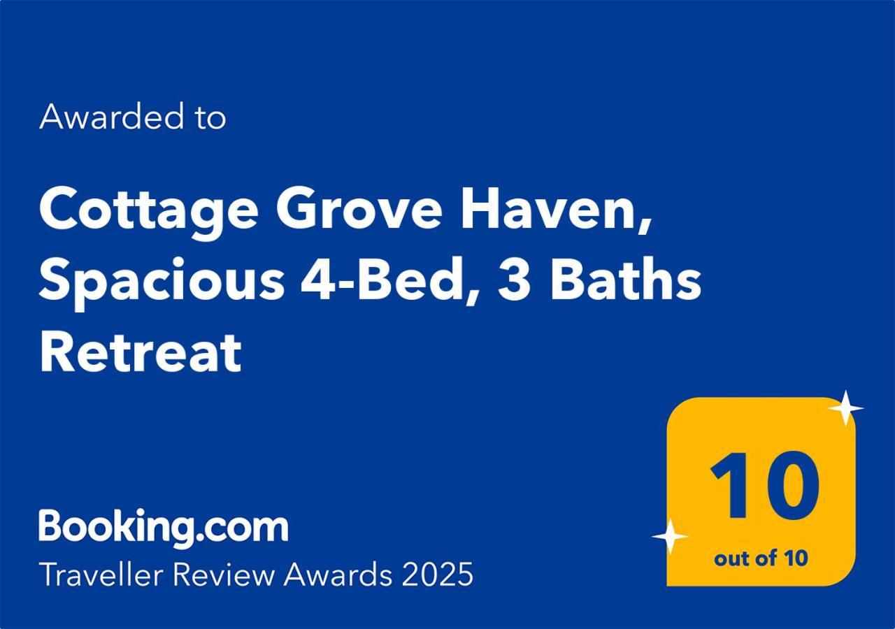 Cottage Grove Haven, Spacious 4-Bed, 3 Baths Retreat Exterior photo